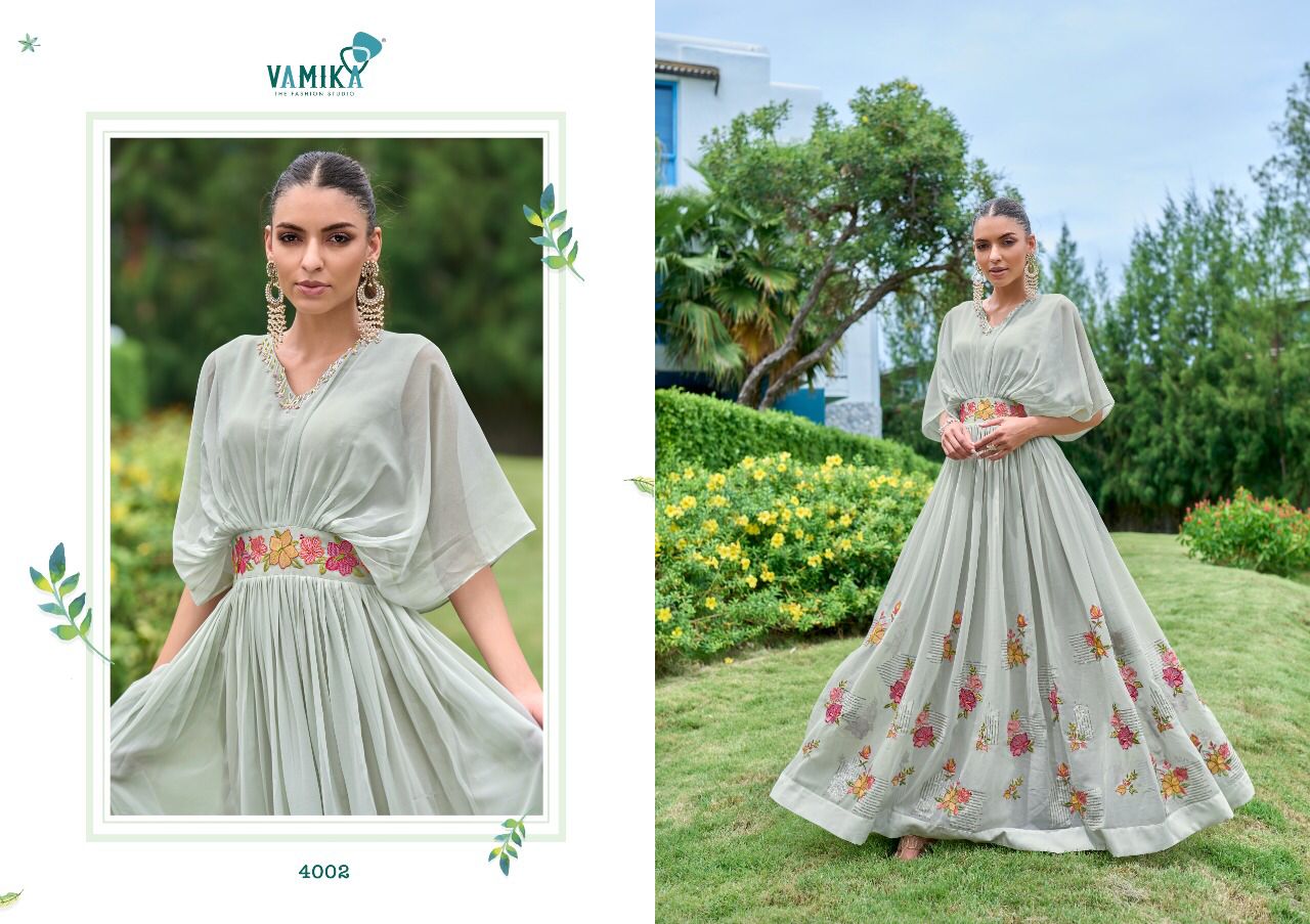 Vamika Sofiyan Festive Wear Wholesale Gown Collection